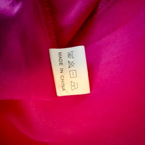 Aigeman Spaghetti Strap V Neck Front Cross Slit Dress Women's Size 12-14 - Picture 10 of 10